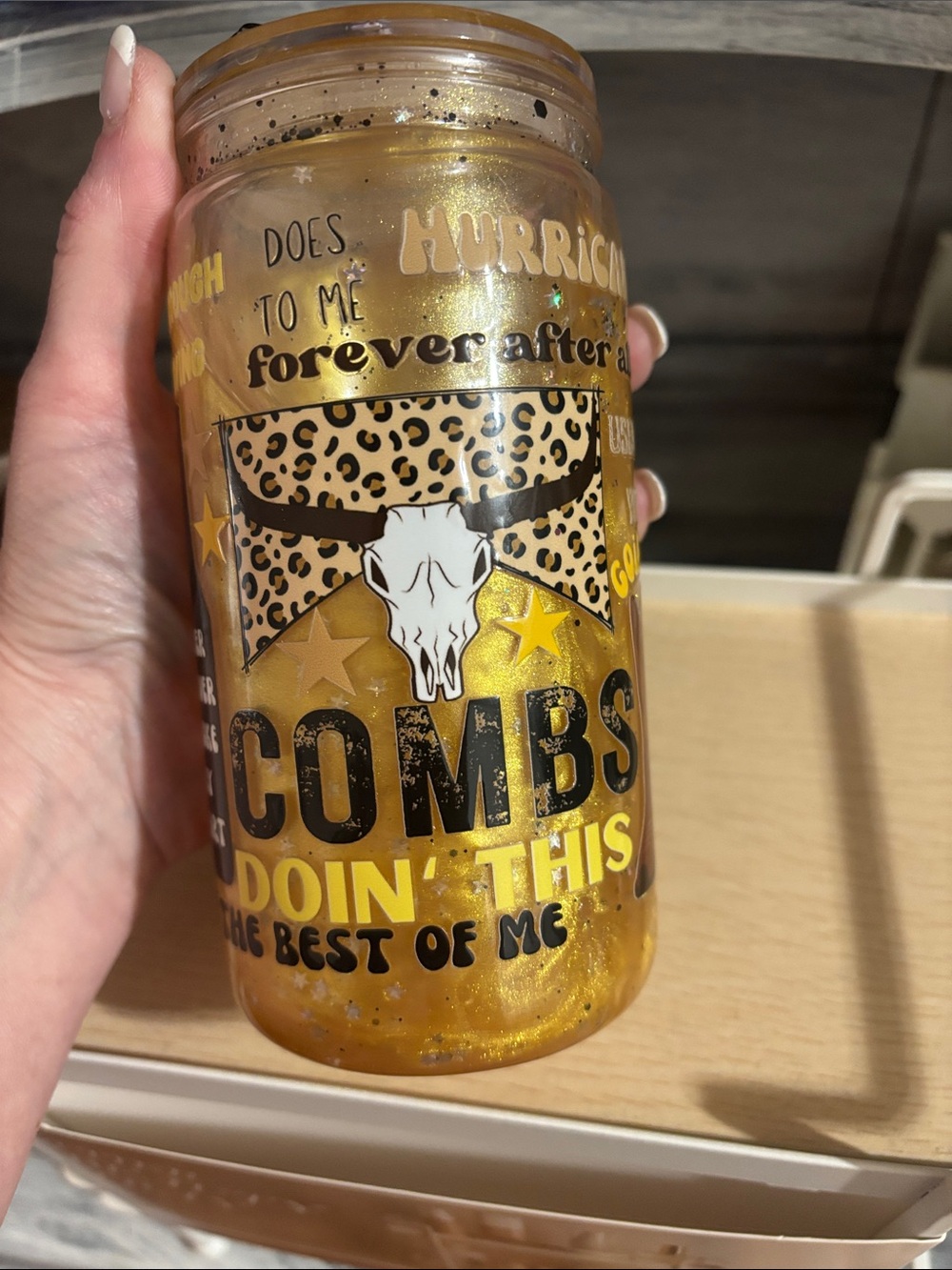 Luke combs tumbler